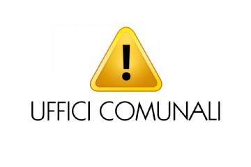 Ufficio Anagrafe e Stato Civile avviso all&#39;utenza