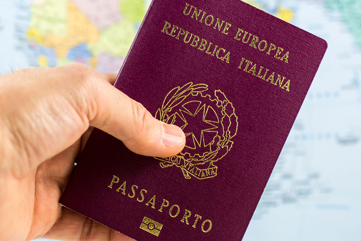 Immagine del  passaporto.