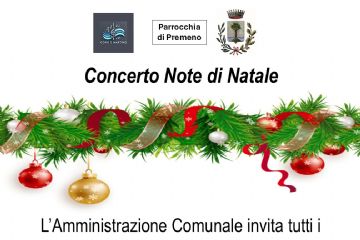 Locandina descrittiva Concerto di Natale